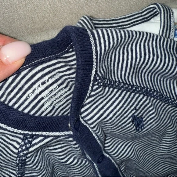 Polo Ralph Lauren Baby Boys’ Cotton Coverall Bundle 3-6M - Picture 9 of 10